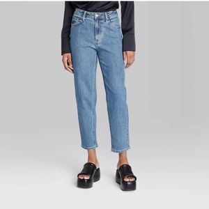 Wild Fable Women's Super-High Rise Tapered
Denim Jeans